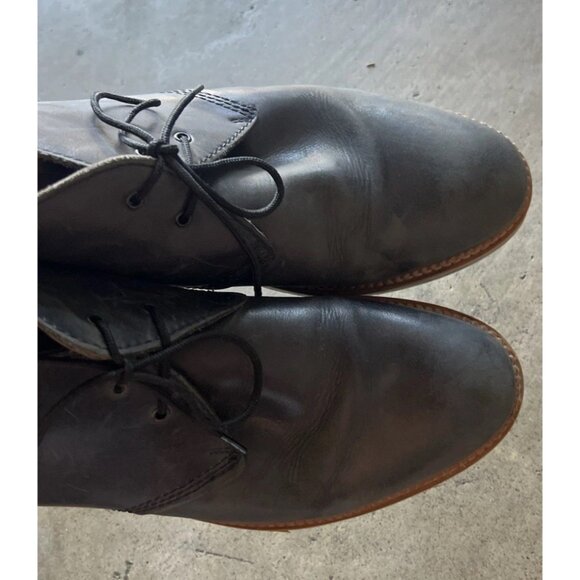 Clarks Black Wallabee Boot Lace Up Comfort Lace Shoes Leather Men’s Size 11 M main image 5